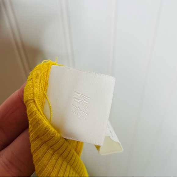 H&M High Neck Ribbed Cross Back Midi Dress - Picture 7 of 7